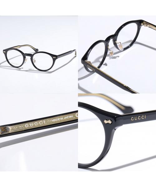 グッチ GUCCI GUCCI メガネ GG1127OJ ボストン型 ロゴ （001/BLACK-BLACK） 001/BLACK-BLACK