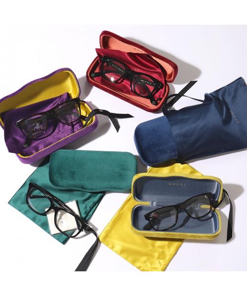 グッチ GUCCI GUCCI メガネ GG0730O スクエア型 ロゴ