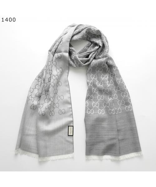 Gucci GUCCI GUCCI Stole 165904 3G646 GG Logo Jacquard