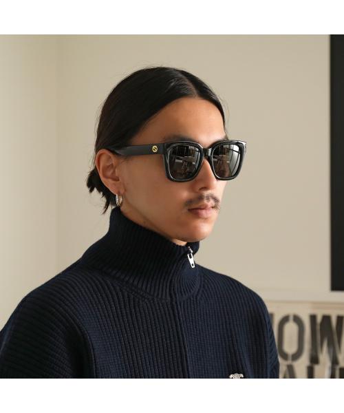 グッチ GUCCI GUCCI サングラス GG1338SK ウェリントン フルリム （001/BLACK-BLACK-SMOKE） 001/BLACK-BLACK-SMOKE