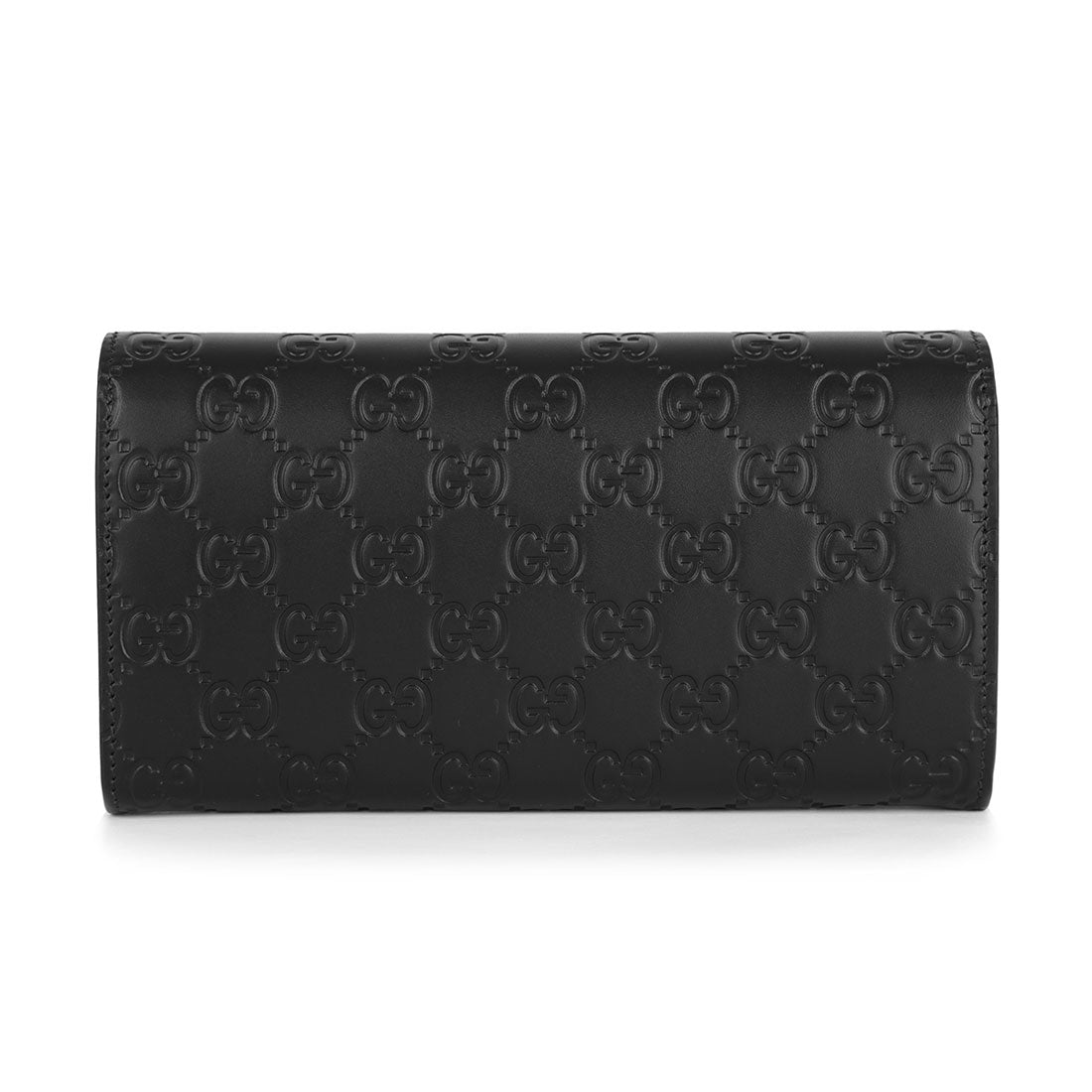 グッチ GUCCI 2つ折り財布 グッチシマ LONG WALLET 779785 CWC1G 1000 NERO （ネロ） ネロ