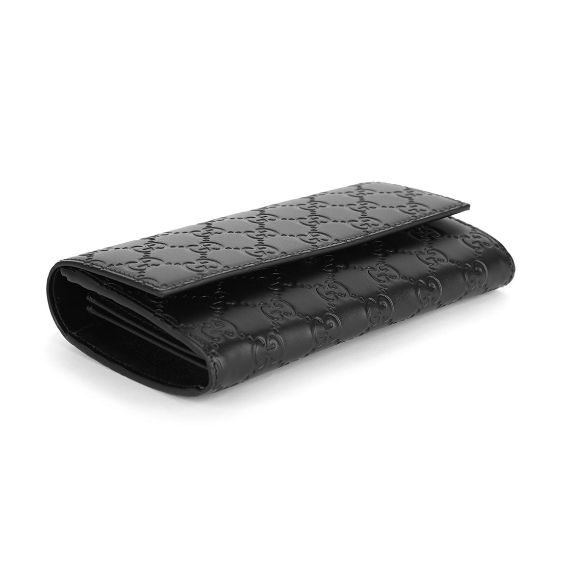 グッチ GUCCI 2つ折り財布 グッチシマ LONG WALLET 779785 CWC1G 1000 NERO （ネロ） ネロ