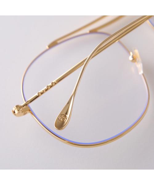 グッチ GUCCI GUCCI サングラス GG1479S ティアドロップ型 メタルフレーム （001/GOLD-GOLD-TRANSPARENT） 001/GOLD-GOLD-TRANSPARENT