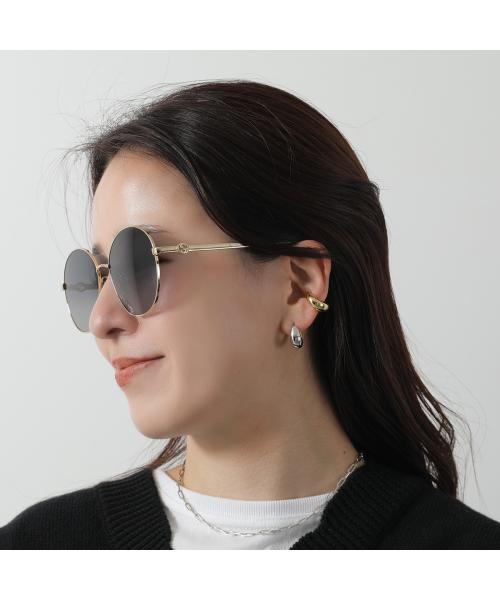グッチ GUCCI GUCCI サングラス GG1090SA ラウンド型 GGロゴ （001/GOLD-GOLD-GREY） 001/GOLD-GOLD-GREY