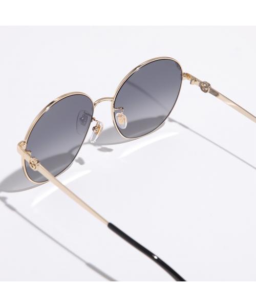 グッチ GUCCI GUCCI サングラス GG1090SA ラウンド型 GGロゴ （001/GOLD-GOLD-GREY） 001/GOLD-GOLD-GREY