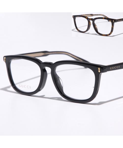 Gucci GUCCI GUCCI glasses GG0126OA Wellington type Asian fit