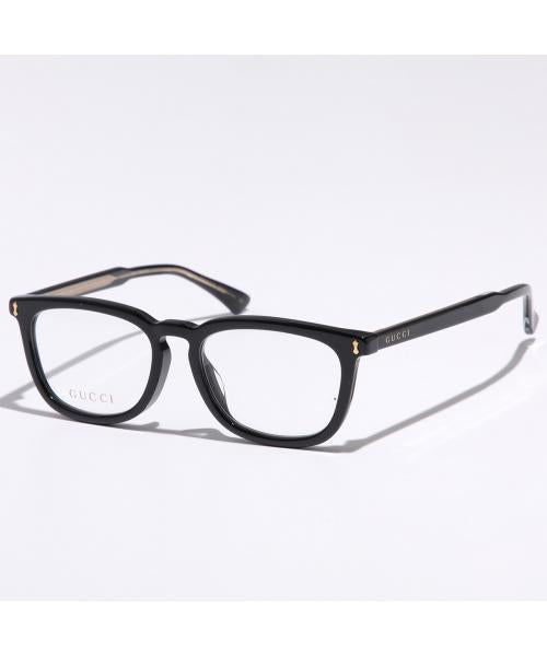 グッチ GUCCI GUCCI メガネ GG0126OA ウェリントン型 アジアンフィット （002/ブラウン） 002/ブラウン