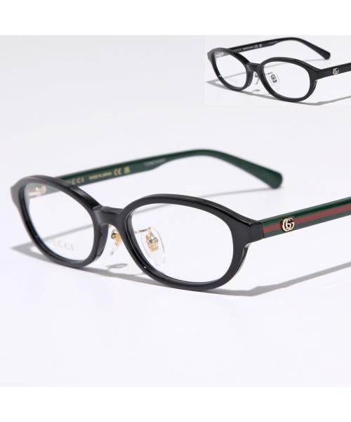 グッチ GUCCI GUCCI メガネ GG0930OJ オーバル型 セルフレーム （004/ブラック×グリーン） 004/ブラック×グリーン