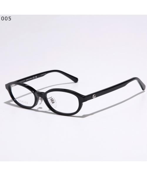 グッチ GUCCI GUCCI メガネ GG0930OJ オーバル型 セルフレーム （004/ブラック×グリーン） 004/ブラック×グリーン