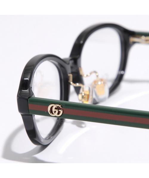 グッチ GUCCI GUCCI メガネ GG0930OJ オーバル型 セルフレーム （004/ブラック×グリーン） 004/ブラック×グリーン