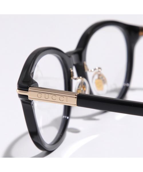 グッチ GUCCI GUCCI メガネ GG1507OJ ボストン型 セルフレーム （001/ブラック） 001/ブラック