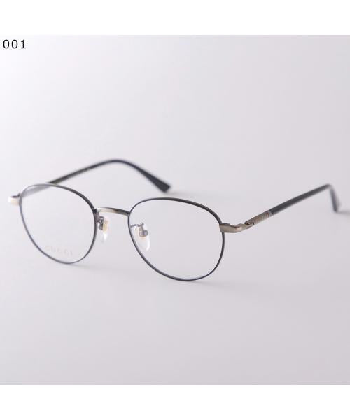 グッチ GUCCI GUCCI メガネ GG1128OJ ボストン型 メタルフレーム （001/ブラック） 001/ブラック