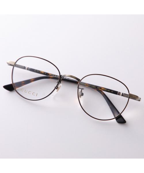 グッチ GUCCI GUCCI メガネ GG1128OJ ボストン型 メタルフレーム （001/ブラック） 001/ブラック