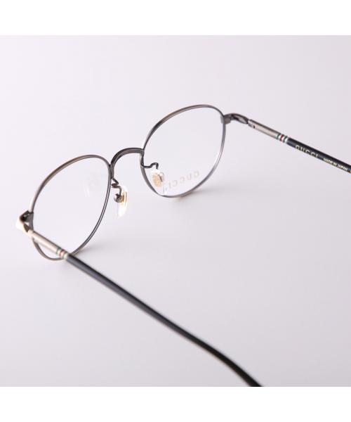 グッチ GUCCI GUCCI メガネ GG1128OJ ボストン型 メタルフレーム （001/ブラック） 001/ブラック