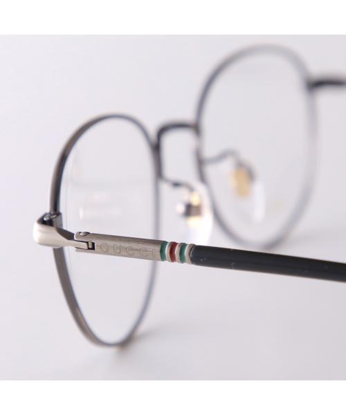 グッチ GUCCI GUCCI メガネ GG1128OJ ボストン型 メタルフレーム （001/ブラック） 001/ブラック