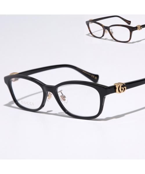 グッチ GUCCI GUCCI メガネ GG1473OJ スクエア型 ウェリントン型 （001/ブラック） 001/ブラック