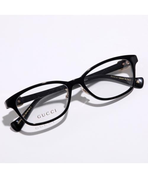 グッチ GUCCI GUCCI メガネ GG1473OJ スクエア型 ウェリントン型 （001/ブラック） 001/ブラック