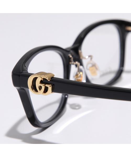 グッチ GUCCI GUCCI メガネ GG1473OJ スクエア型 ウェリントン型 （001/ブラック） 001/ブラック