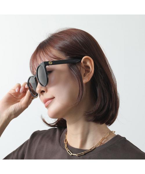 グッチ GUCCI GUCCI サングラス GG1339SK 偏光レンズ ウェリントン型 （002/BLACK-BLACK-GREY） 002/BLACK-BLACK-GREY