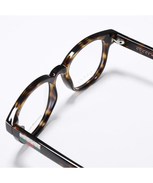 グッチ GUCCI GUCCI メガネ GG0769O ウェリントン型 アイウェア （006/BROWN-TRANSPARENT） 006/BROWN-TRANSPARENT