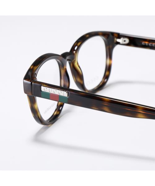 グッチ GUCCI GUCCI メガネ GG0769O ウェリントン型 アイウェア （006/BROWN-TRANSPARENT） 006/BROWN-TRANSPARENT