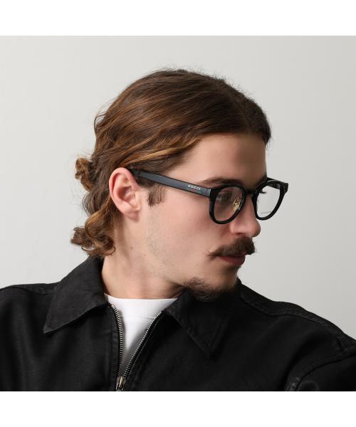 グッチ GUCCI GUCCI メガネ GG1988OK ボストン型 ロゴ （001/Black-Transparent） 001/Black-Transparent