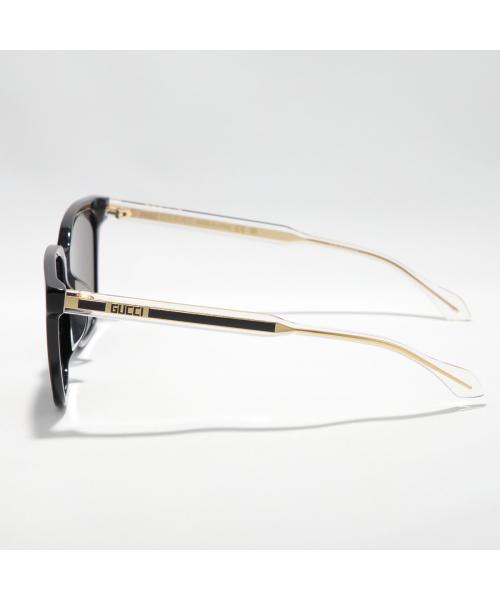 グッチ GUCCI GUCCI サングラス GG1121SA ウェリントン型 フルリム （001/BLACK-CRYSTAL-GREY） 001/BLACK-CRYSTAL-GREY