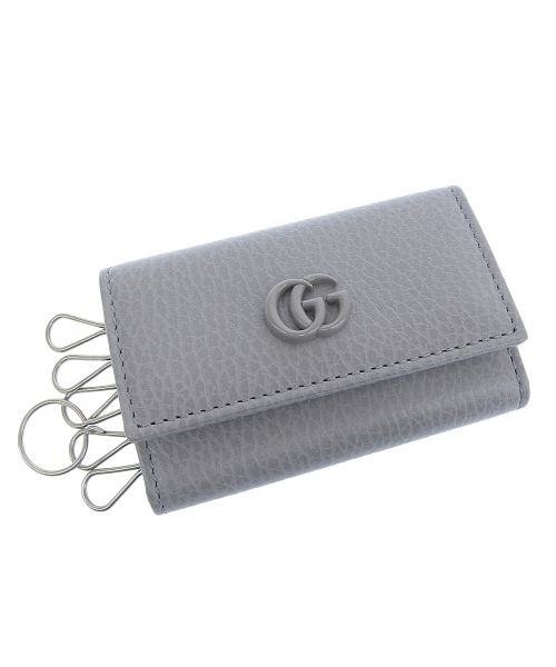グッチ GUCCI キーケース,グレー