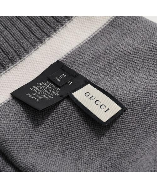グッチ GUCCI GUCCI ニット帽 494598 4G206 メタルロゴ （1278/グレー） 1278/グレー