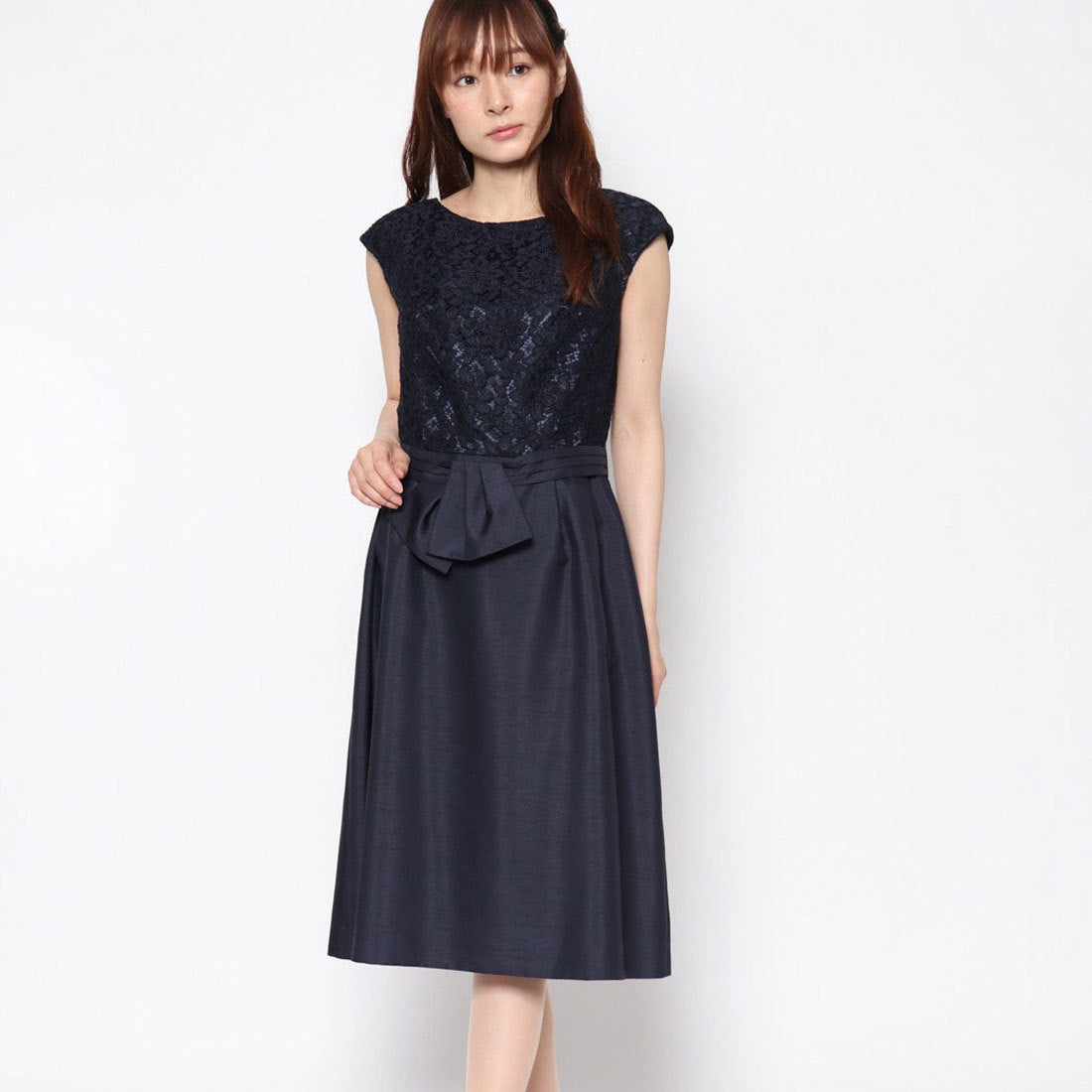 ジュネビビアン Genet Vivien 編み上げドレス