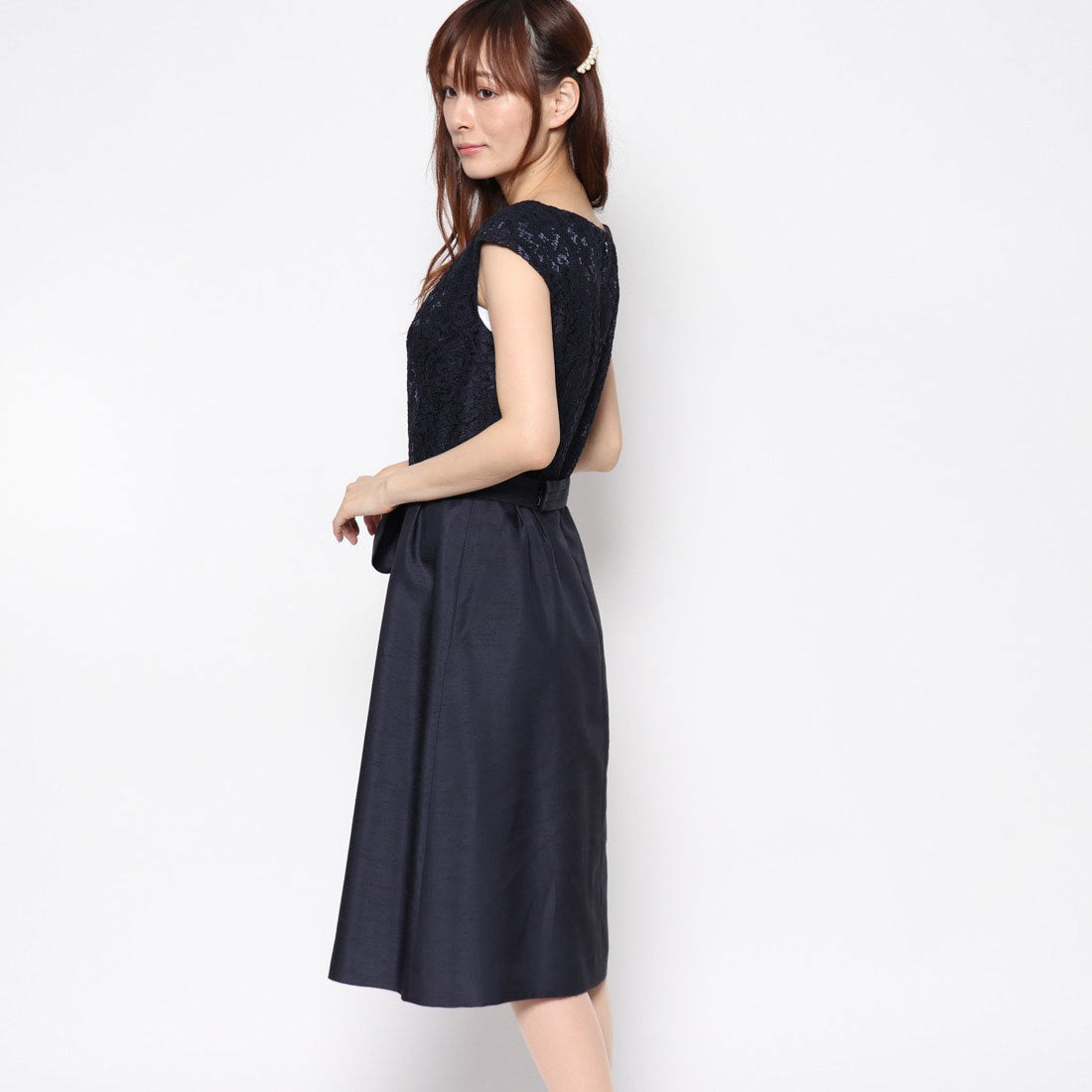 ジュネビビアン Genet Vivien 編み上げドレス