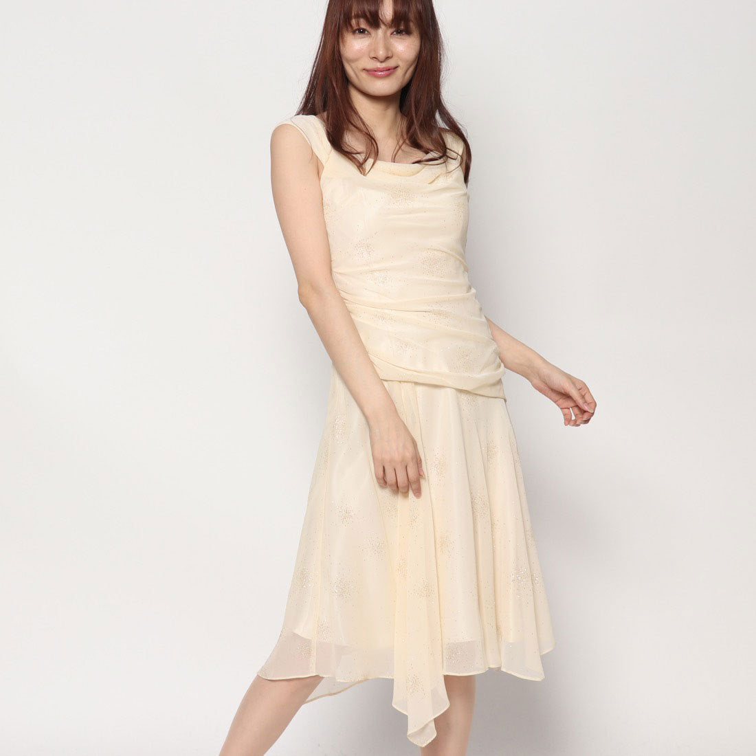 ジュネビビアン Genet Vivien ラメドレス （グリーン）