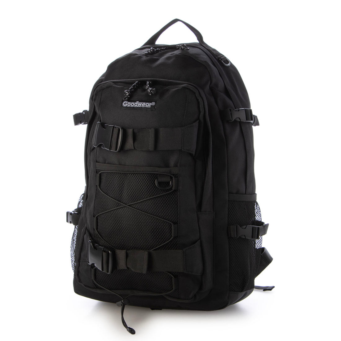 グッドウェア GOODWEAR BOXロゴバンジーコードバッグパック （BLACK） BLACK