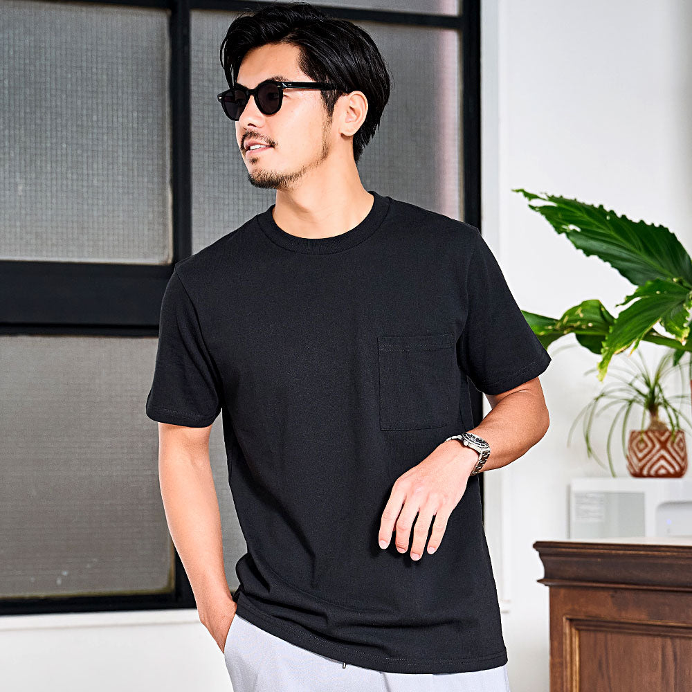 グッドウェア GOODWEAR Goodwear 吸水速乾ポケット付き半袖Tシャツ （04(GRY/グレー)） 04(GRY/グレー)
