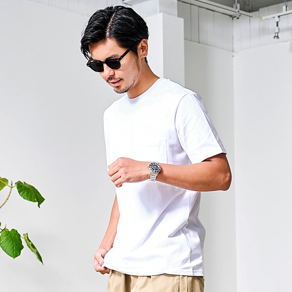 グッドウェア GOODWEAR Goodwear 吸水速乾ポケット付き半袖Tシャツ （04(GRY/グレー)） 04(GRY/グレー)
