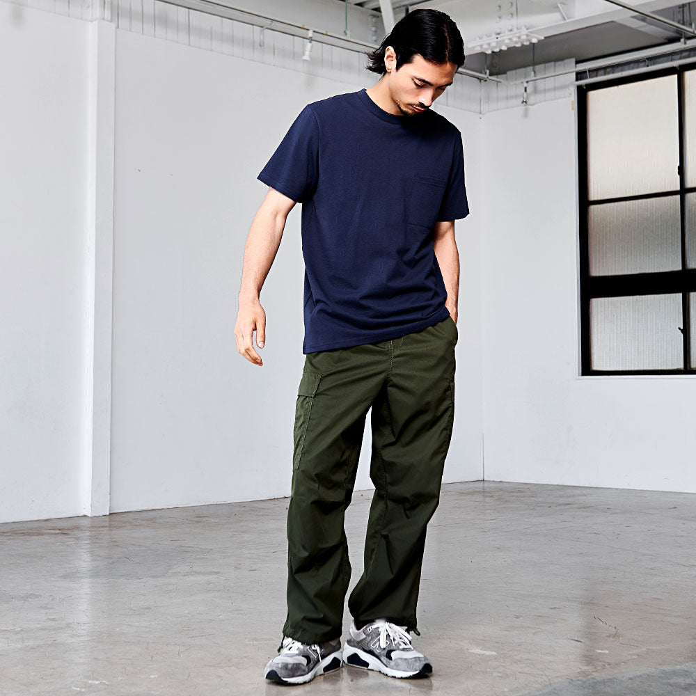 グッドウェア GOODWEAR Goodwear 吸水速乾ポケット付き半袖Tシャツ （04(GRY/グレー)） 04(GRY/グレー)