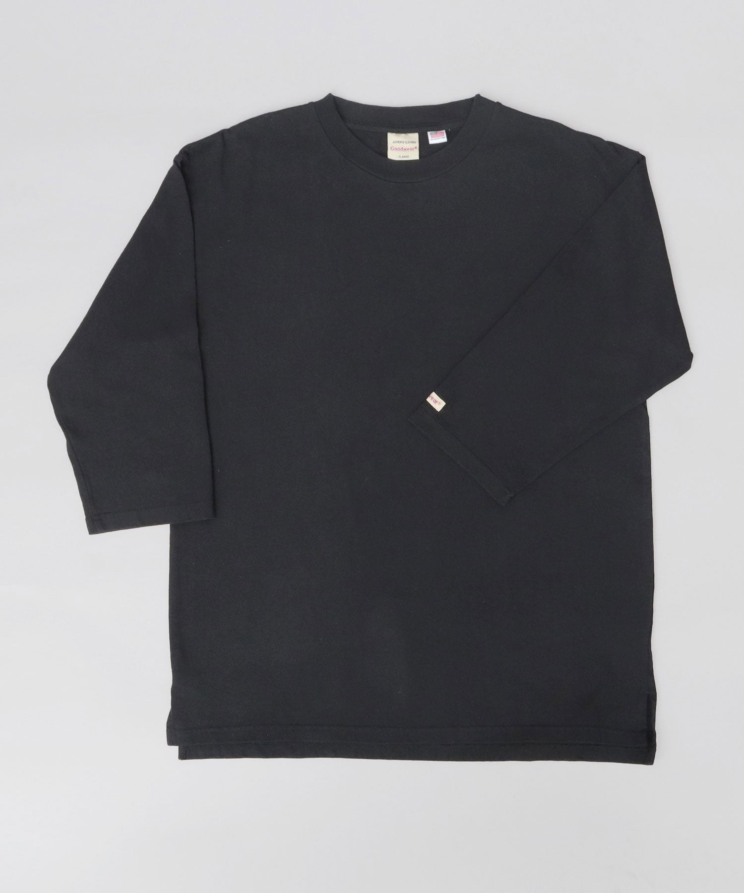 グッドウェア GOODWEAR 7.6オンス USAコットン 七分袖 Tシャツ レギュラーシルエット （スレイトブルー） スレイトブルー