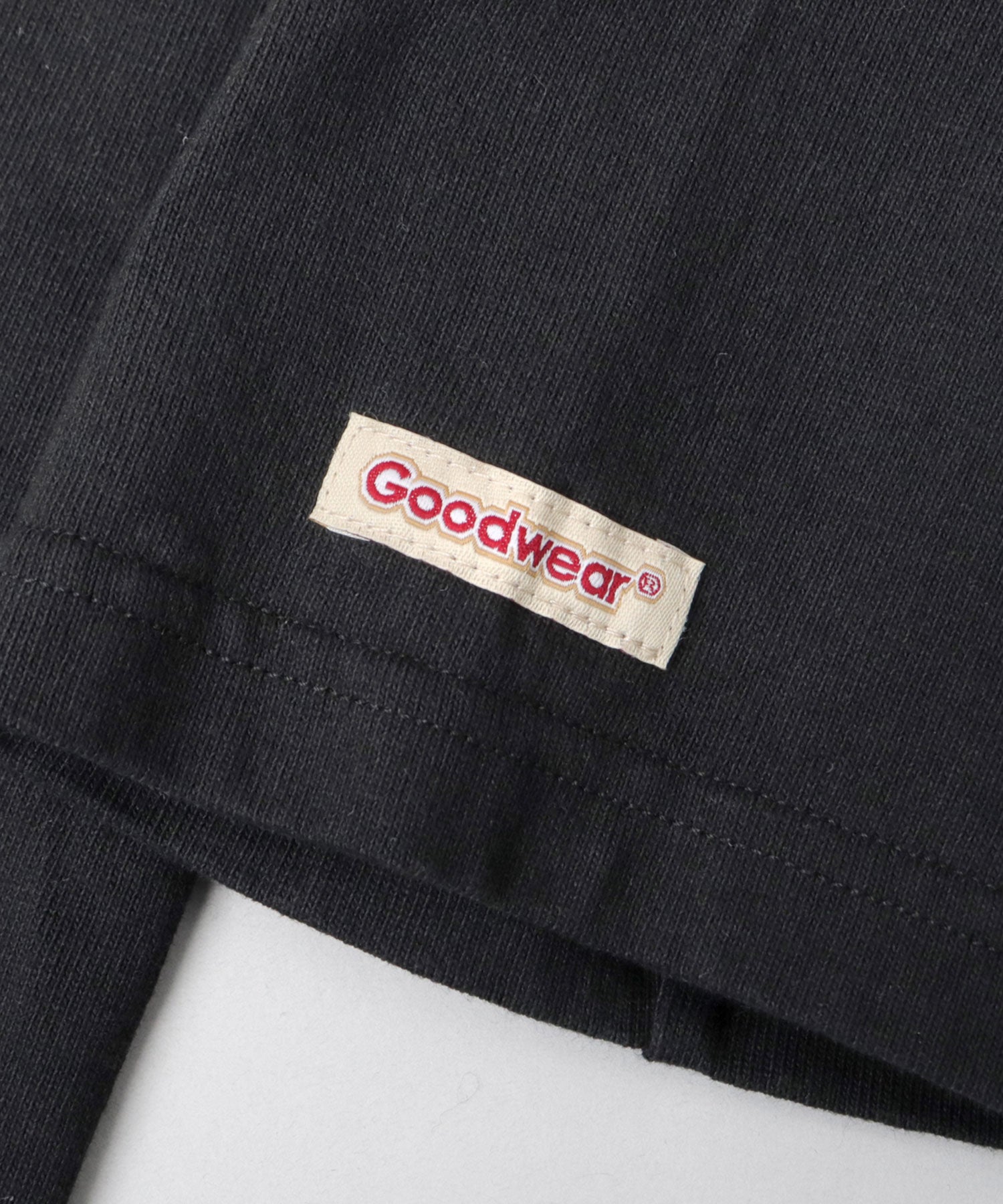 グッドウェア GOODWEAR 7.6オンス USAコットン 七分袖 Tシャツ レギュラーシルエット （スレイトブルー） スレイトブルー