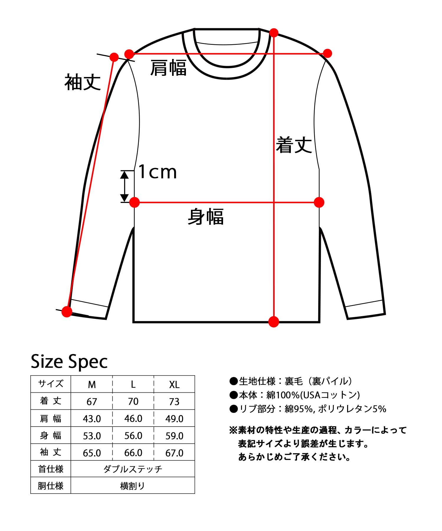 グッドウェア GOODWEAR USAコットン 裏毛（裏パイル） クルーネック スウェットトレーナー レギュラーシルエット （杢グレー） 杢グレー