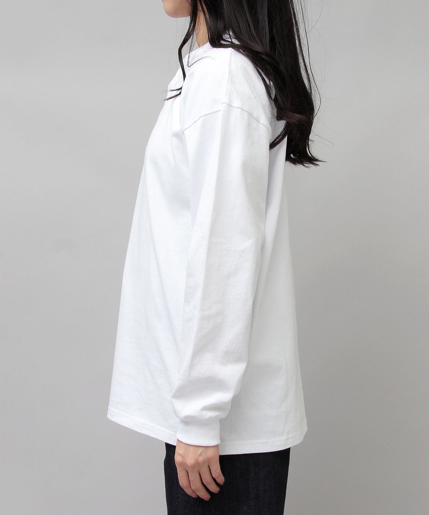 グッドウェア GOODWEAR USAコットン ヘンリーネック ロングスリーブTシャツ ロンT 長袖 レギュラーシルエット （ダークグリーン） ダークグリーン