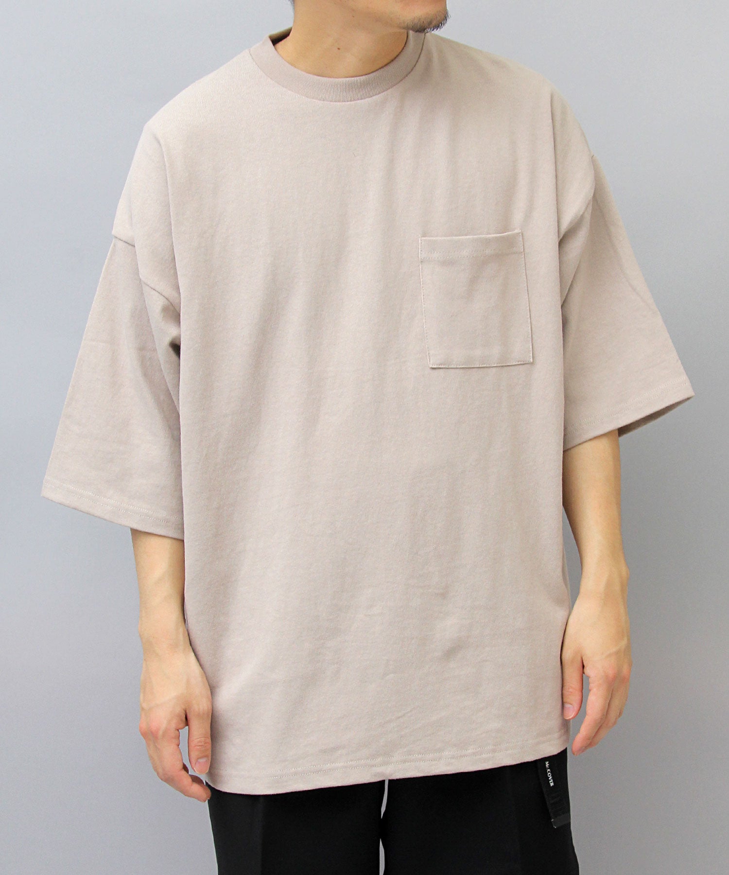 Goodwear GOODWEAR USA Cotton Pocket T-Shirt Short Sleeve Super Big Silhouette Oversized