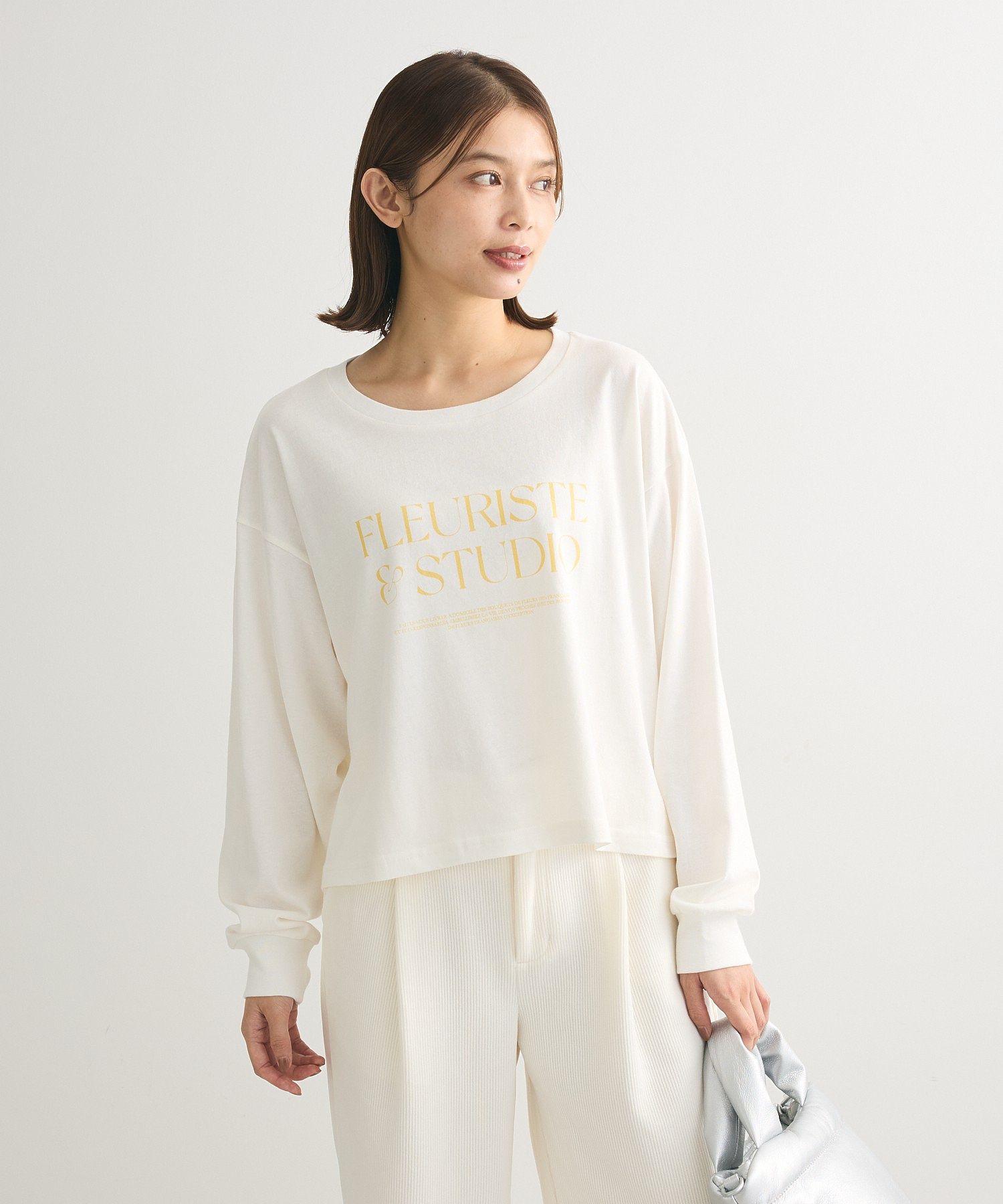 グリーン パークス Green Parks アソート長袖ロゴロンTEE （オフホワイト） オフホワイト