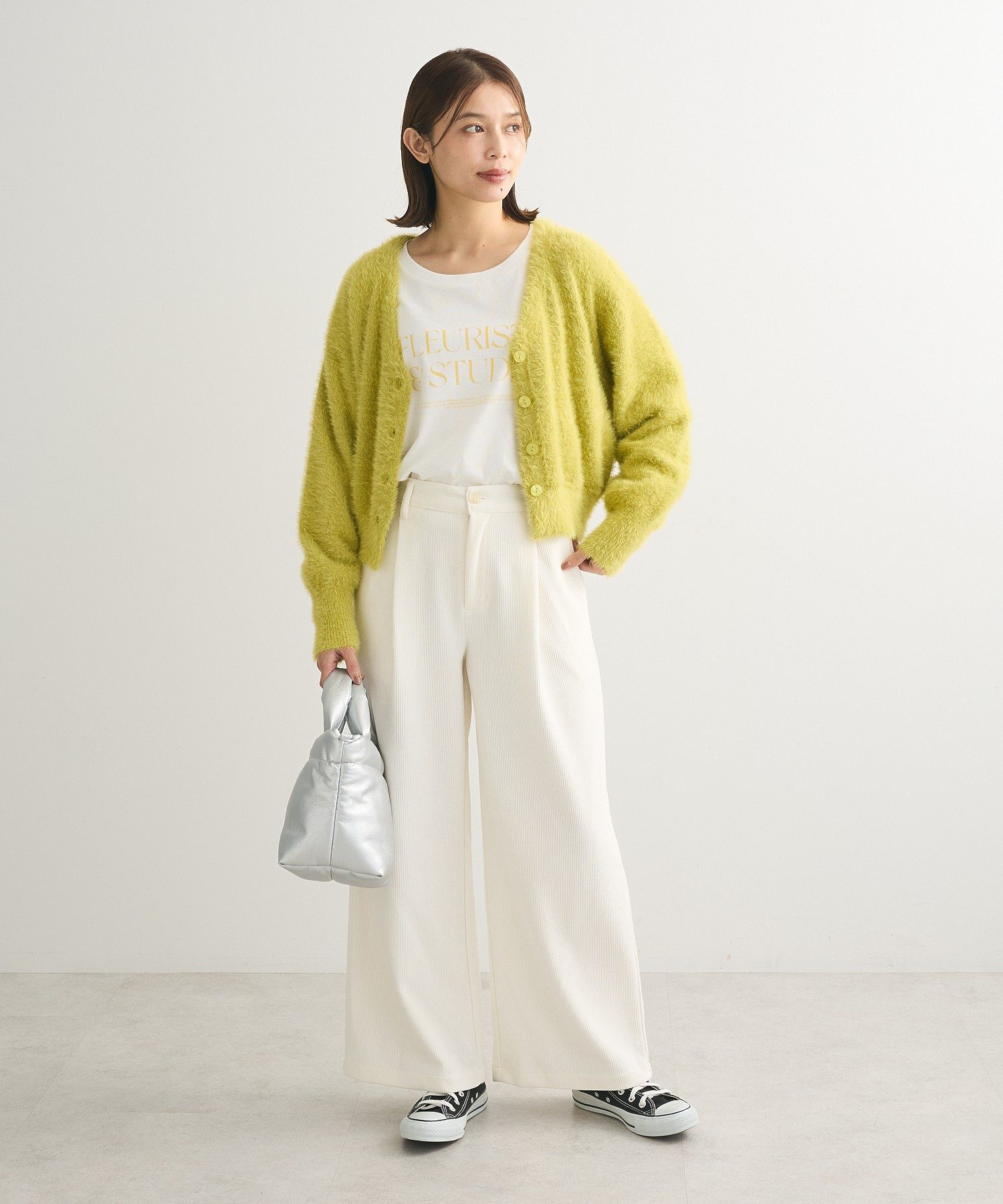 グリーン パークス Green Parks アソート長袖ロゴロンTEE （オフホワイト） オフホワイト