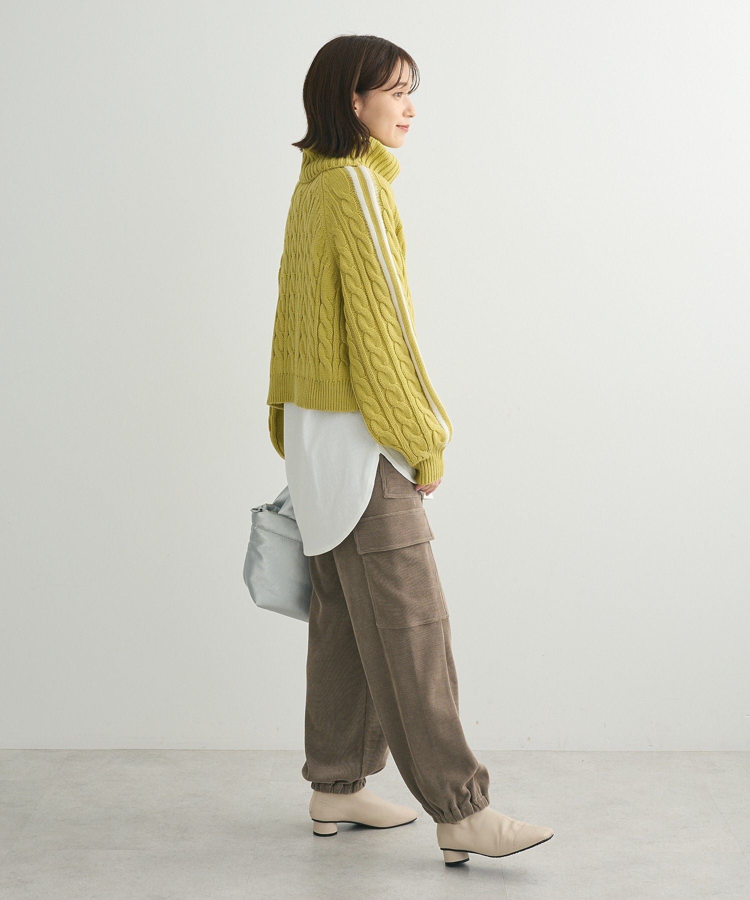 green Parks Green Parks ・ELENCARE DUE Corduroy Cargo Pants