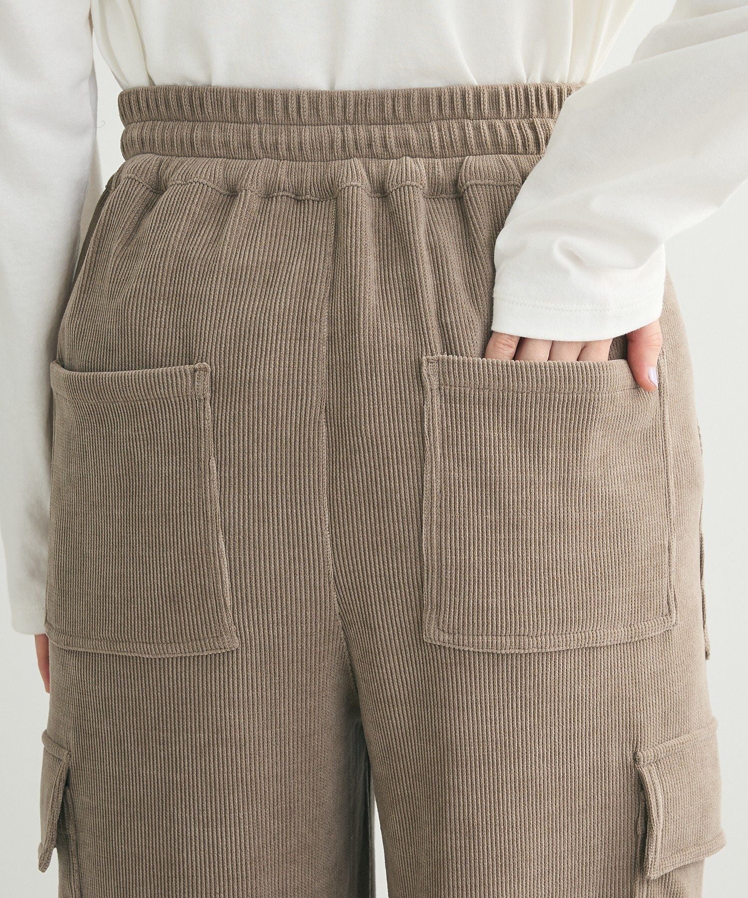 green Parks Green Parks ・ELENCARE DUE Corduroy Cargo Pants