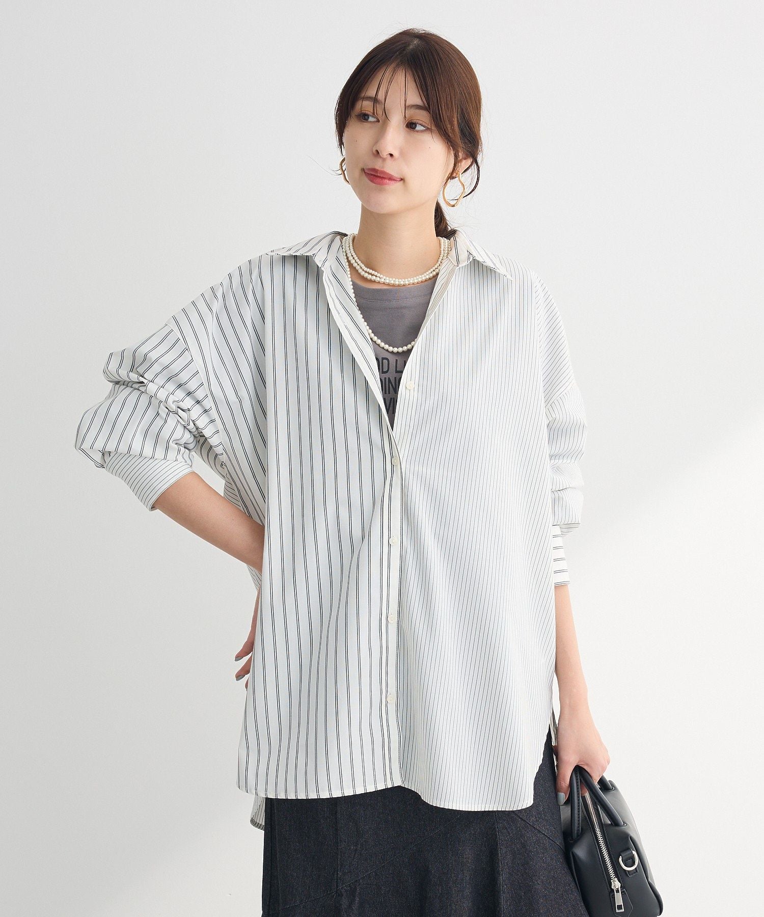 グリーン パークス Green Parks ・ELENCARE DUE ロゴptロンTEE （ブラック） ブラック