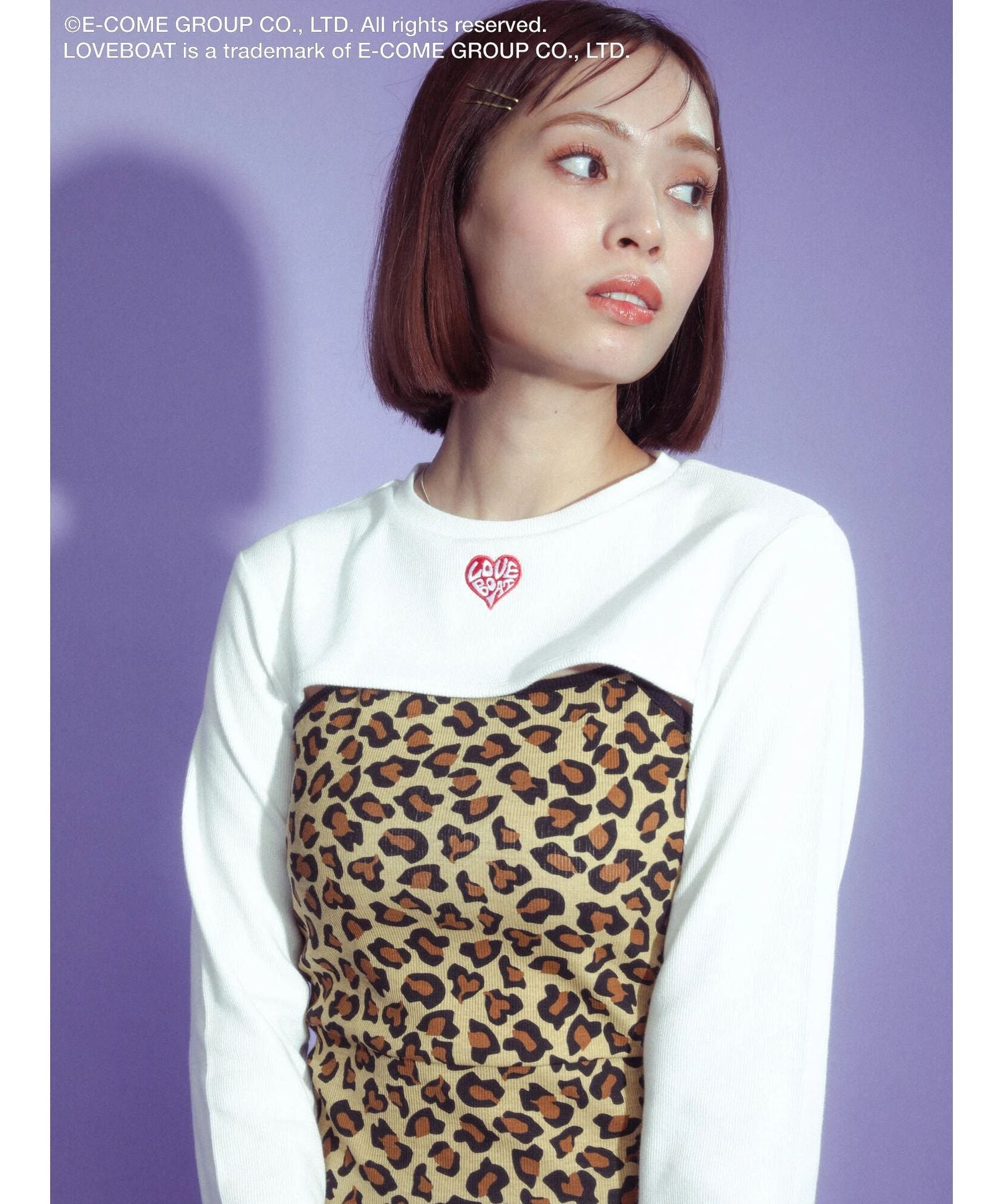 グリーン パークス Green Parks ■別注 LOVEBOAT キャミワンピ×ボレロ （レオパード） レオパード