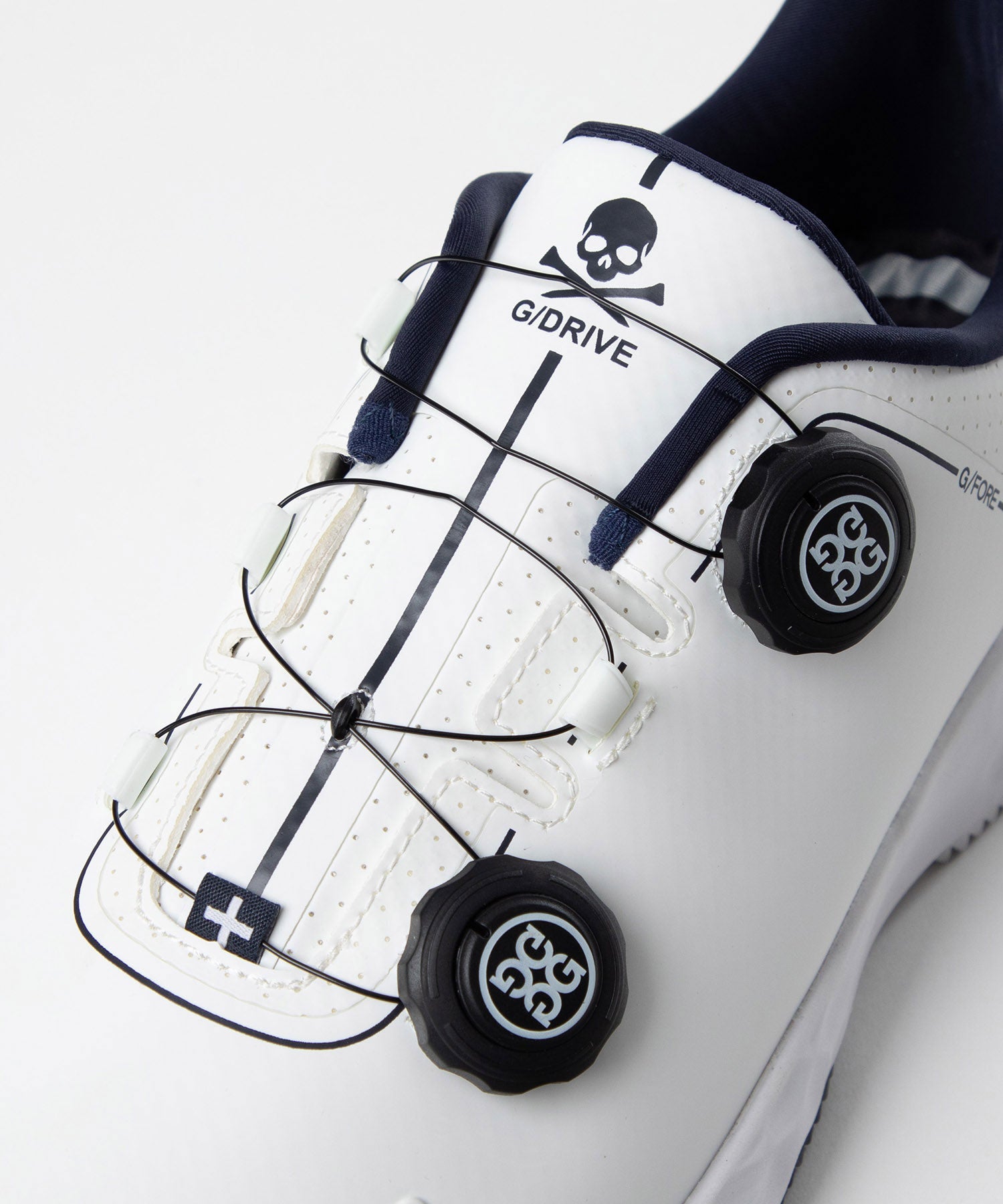 ジーフォア G/FORE PERFORATED G/DRIVE GOLF SHOE （WHITE） WHITE