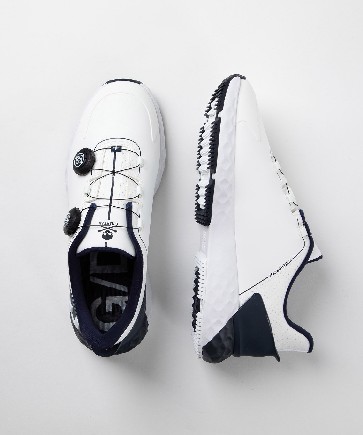 ジーフォア G/FORE PERFORATED G/DRIVE GOLF SHOE （WHITE） WHITE