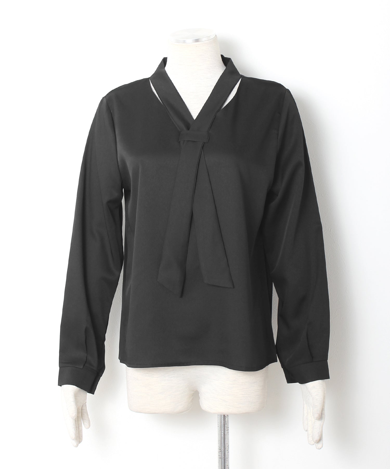 Grandeil Grandeir Long Sleeve Bow Thai Nai上衣